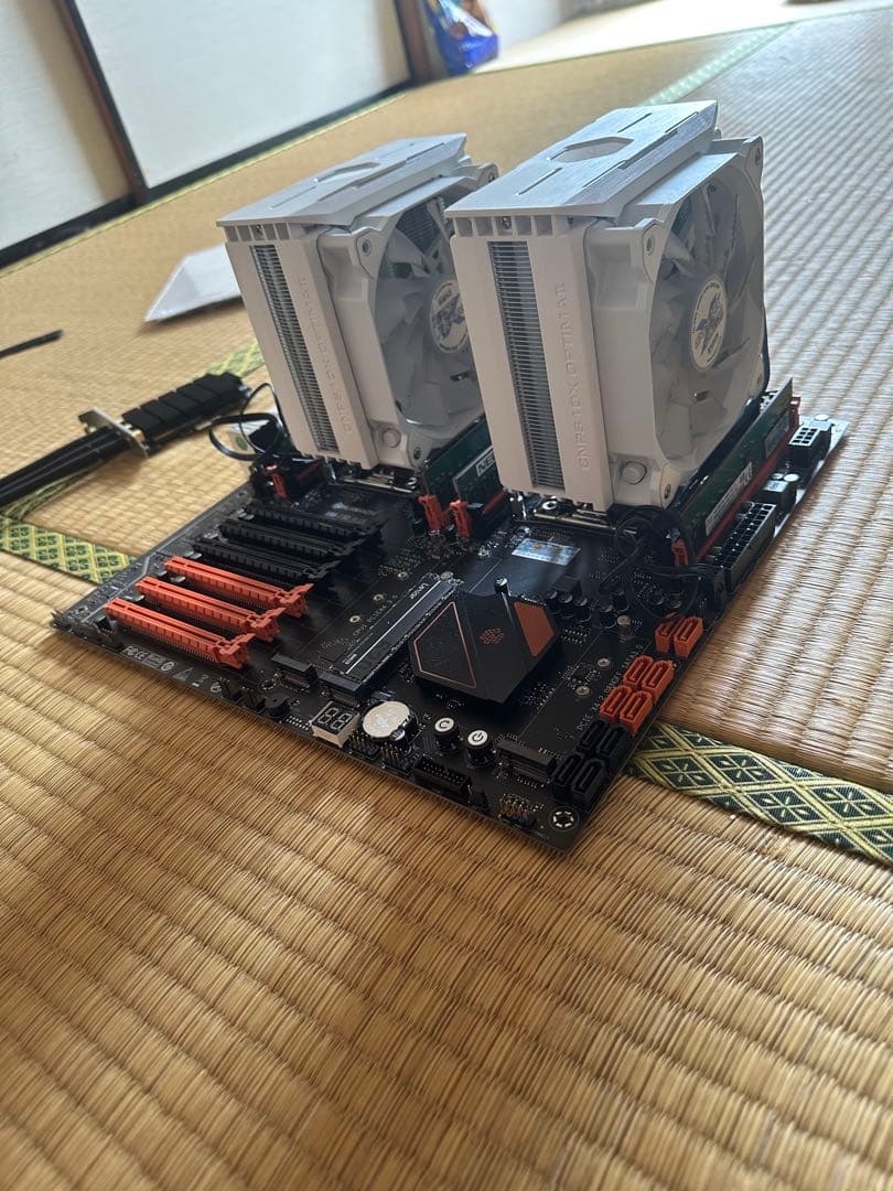 XeonE5/ X99 F8D PLUS/64GBRAM/ZALMANクーラー