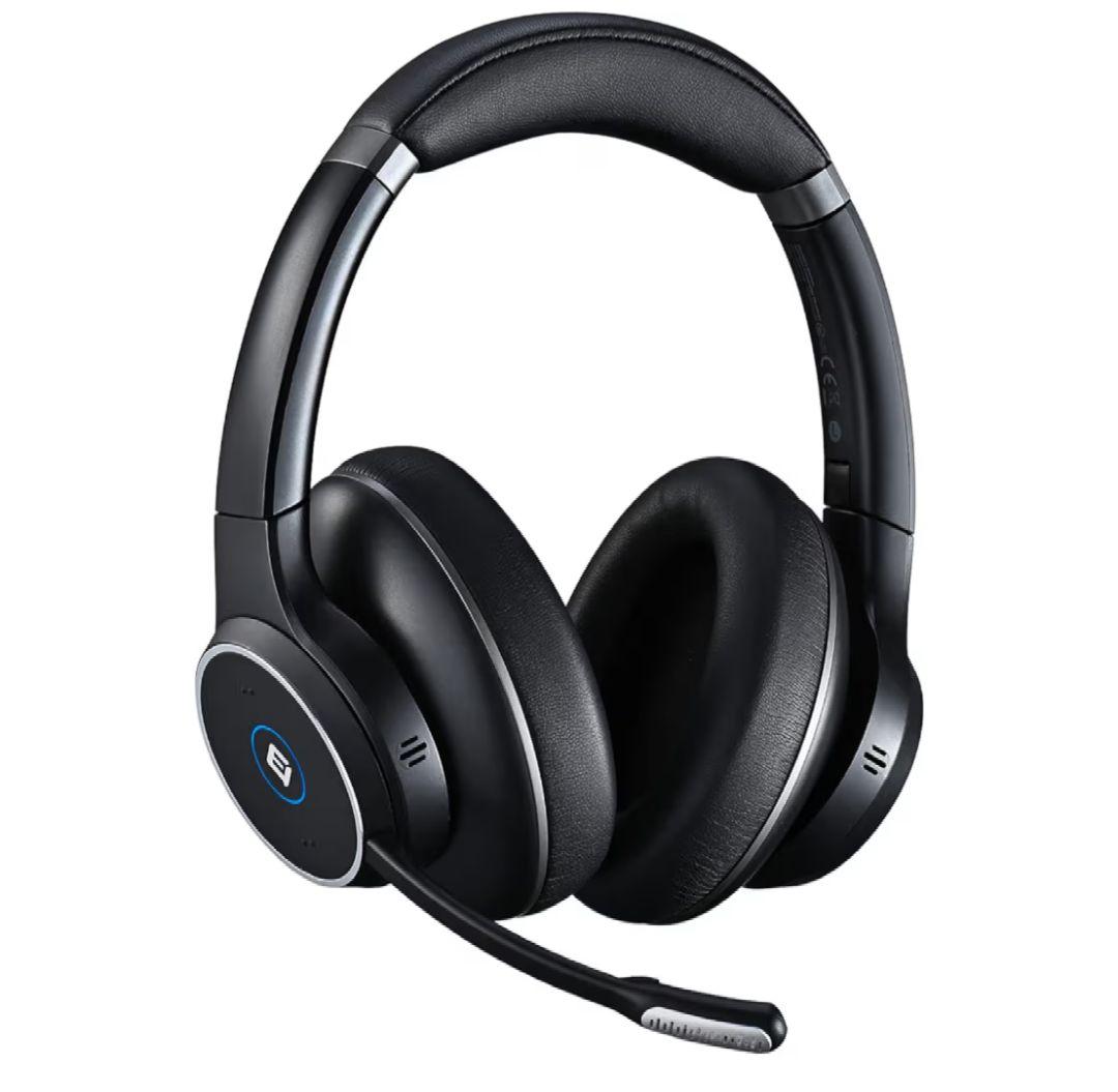 ワイヤレスヘッドホン ヘッドセット eMeet HS 100 EMEET