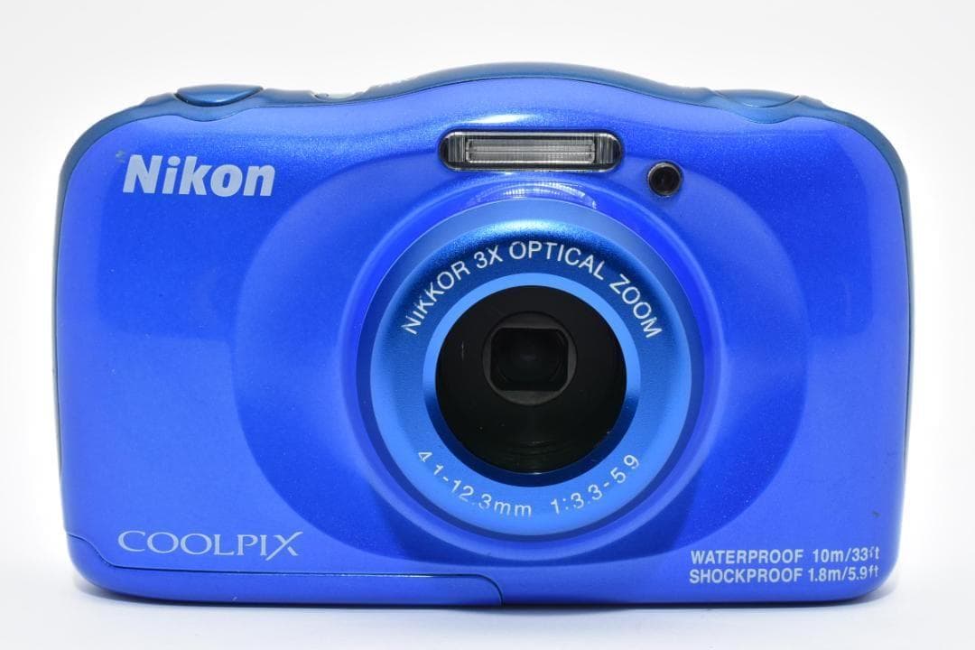 ■ 美品 ■ ニコン　Nikon COOLPIX W100 《防水・ブルー》