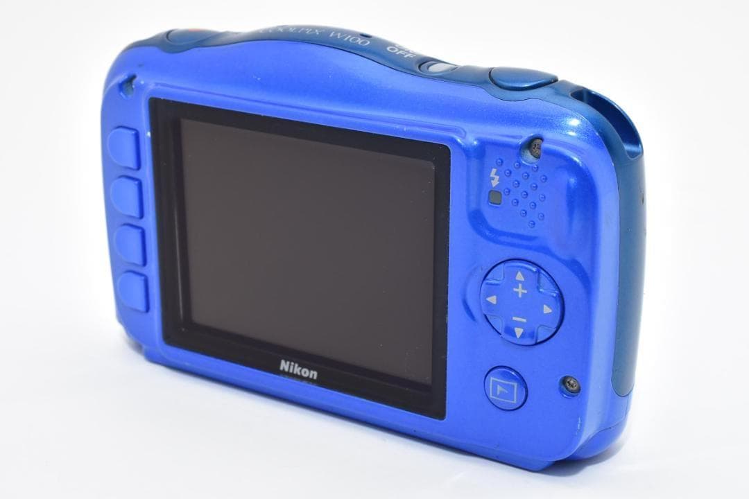 ■ 美品 ■ ニコン　Nikon COOLPIX W100 《防水・ブルー》
