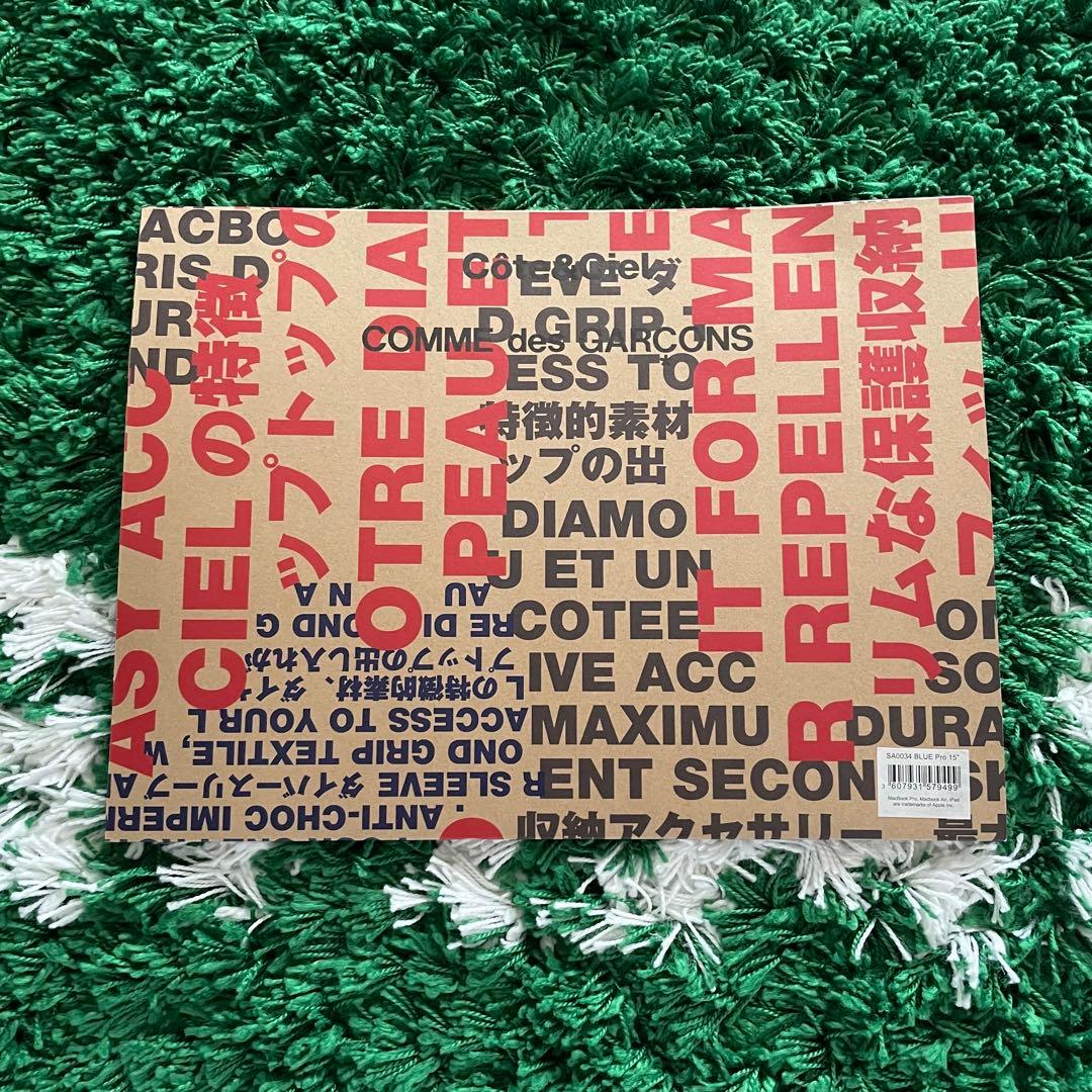 ノートPCケース COMME des GARCONS MacBook Pro 15 case BL