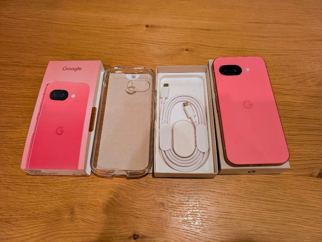 Google　Pixel9a（ドコモ）ピオニー