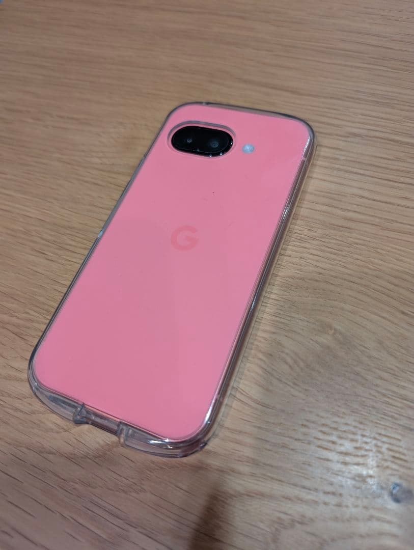 Google　Pixel9a（ドコモ）ピオニー