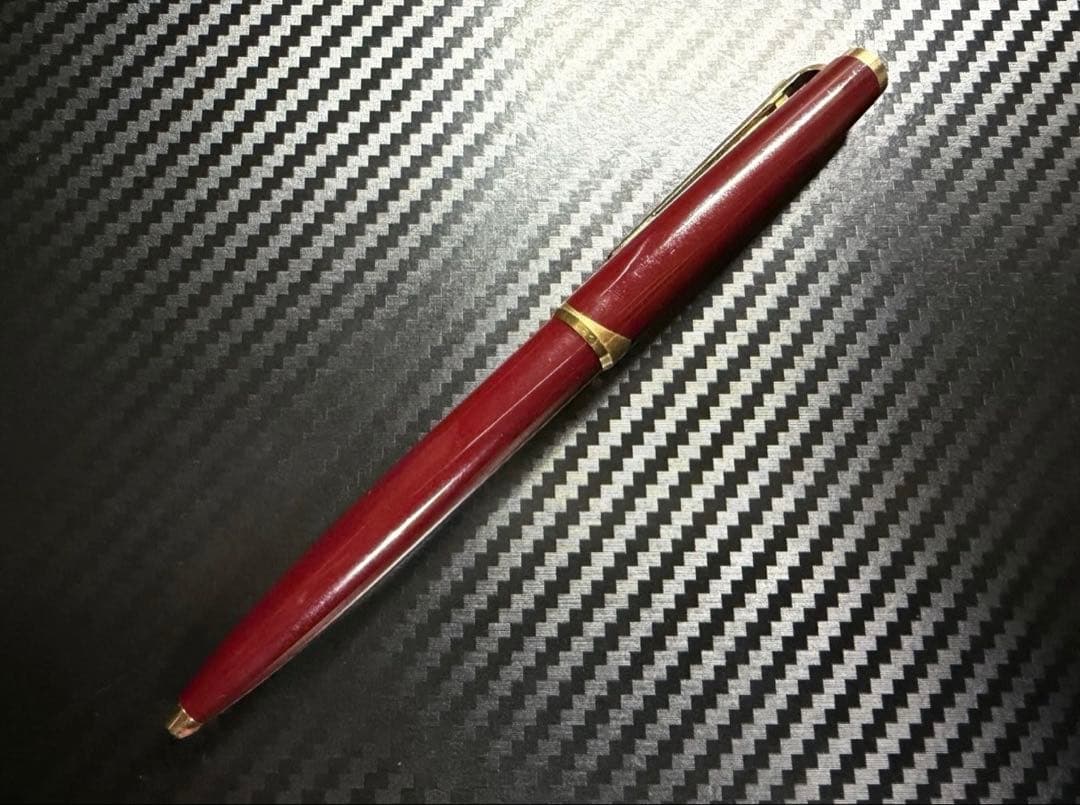 美品 モンブラン No.181 ボルドー ボールペン ハンマートリガー