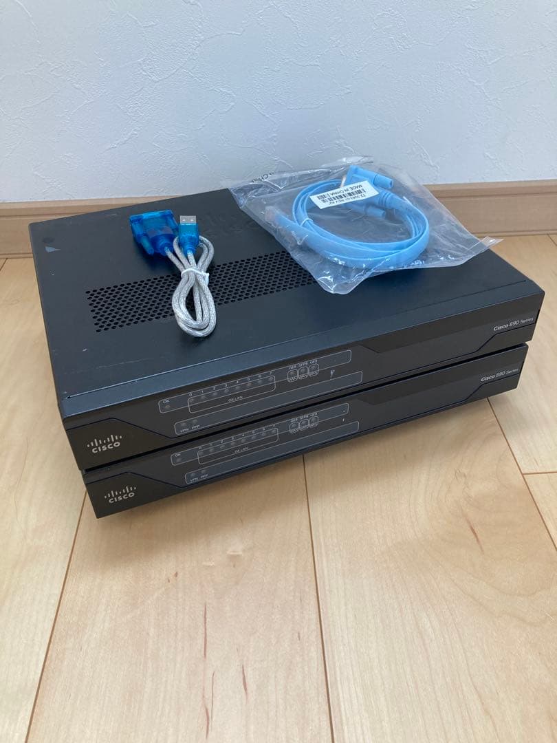 【CCNA、CCNP】1台ciscoルータC892FSP 最新水準 のIOS
