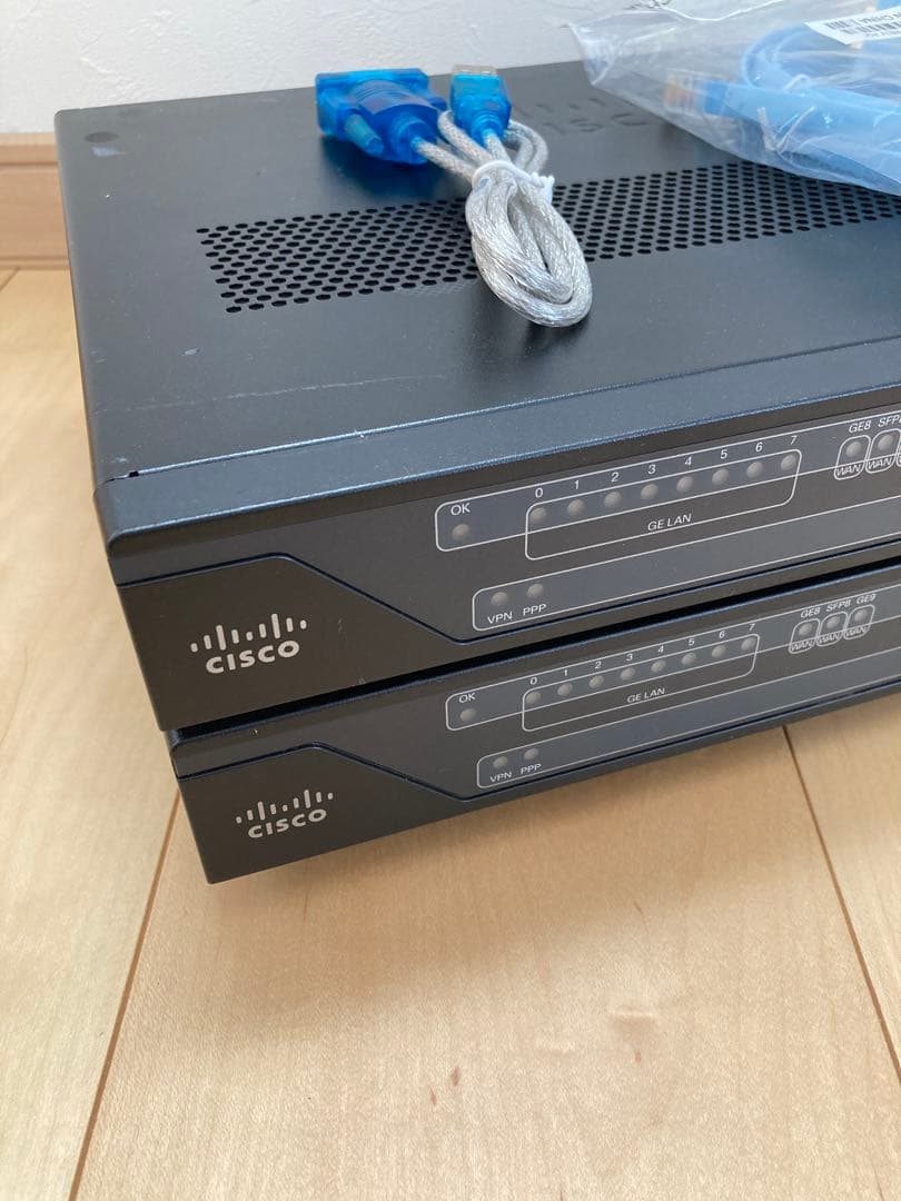 【CCNA、CCNP】1台ciscoルータC892FSP 最新水準 のIOS