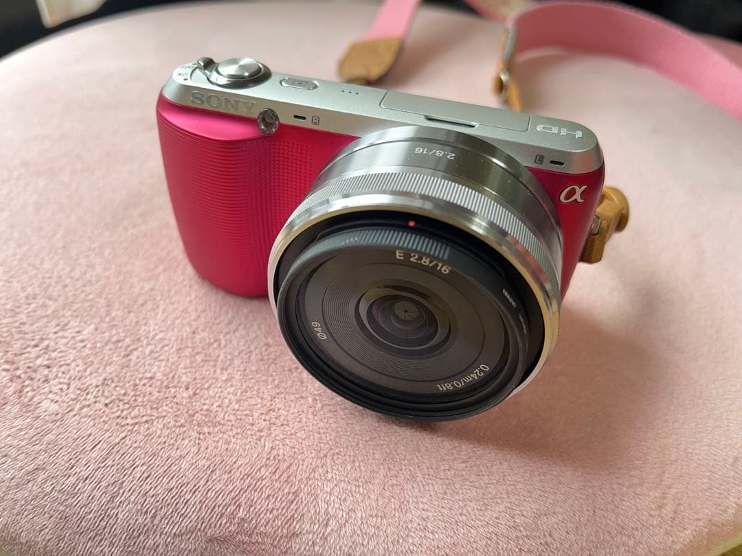 SONY NEX-C3 レンズ２本 フラッシュ付き