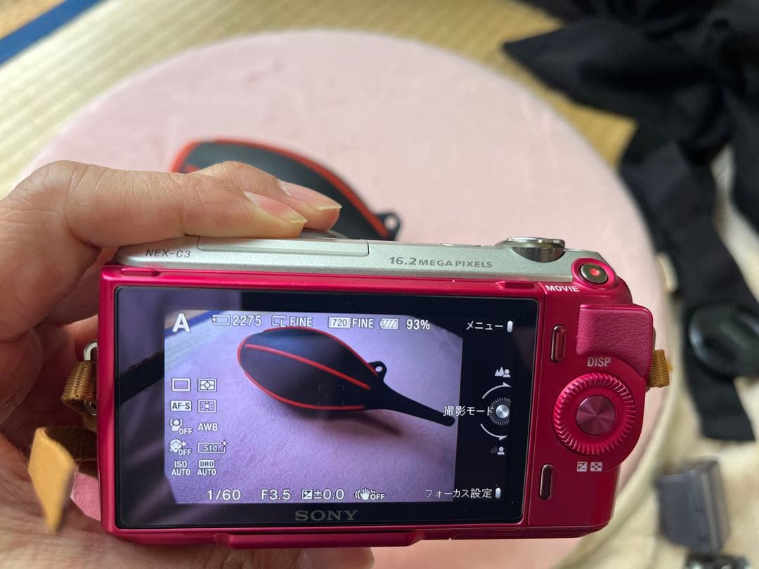 SONY NEX-C3 レンズ２本 フラッシュ付き