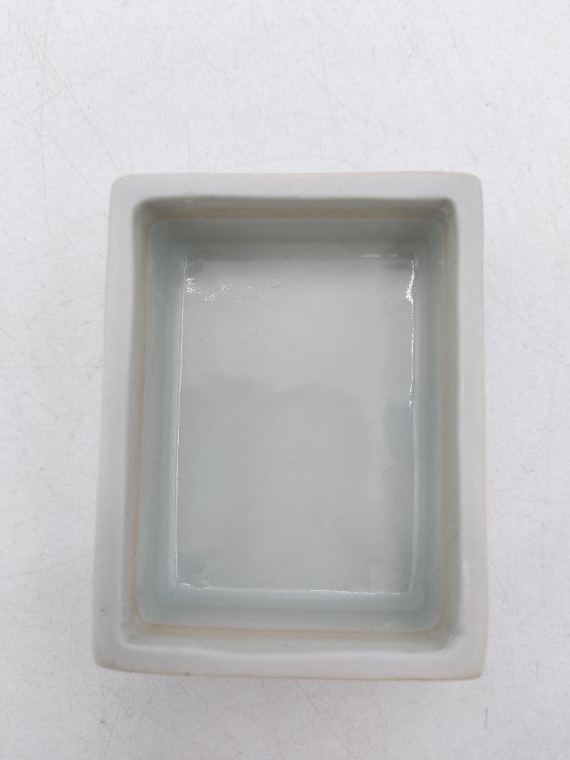 c792 煎茶　重巾合 青ラン 平安春峰 紙箱 茶道具 古物