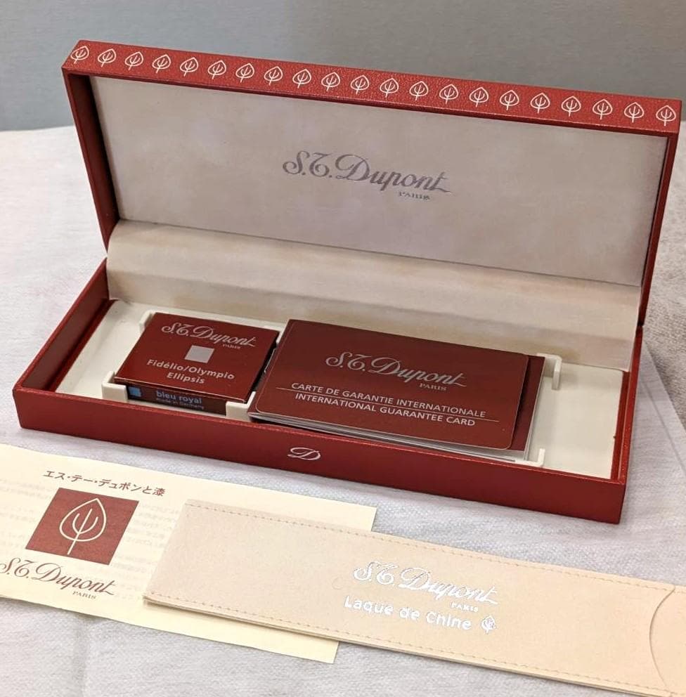 S.T.DUPONT デュポン 18K（750） 万年筆 オランピオ M 漆黒