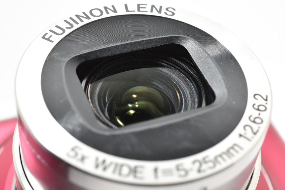 《 美品 》　富士フィルム　FUJIFILM FinePix JX400 レッド
