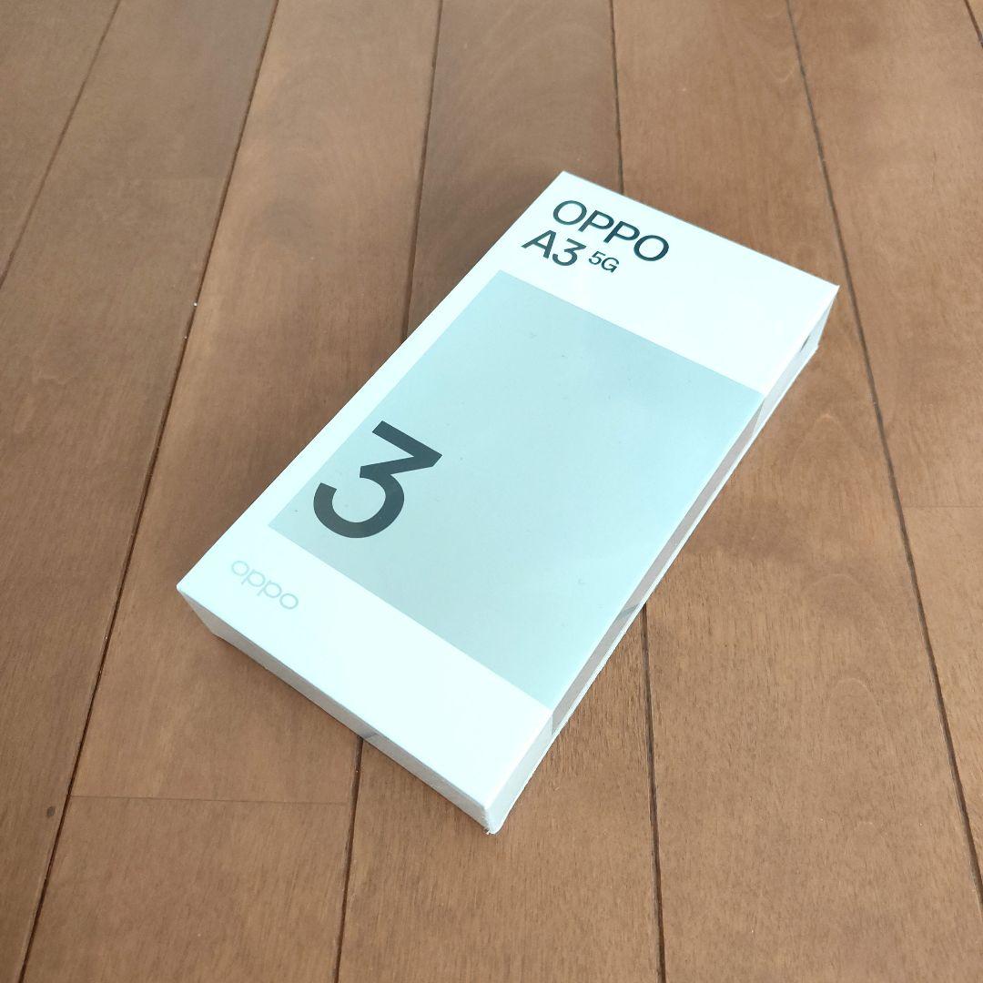 【新品・未使用】OPPO A3 5G 本体 4GB 128GB パープル