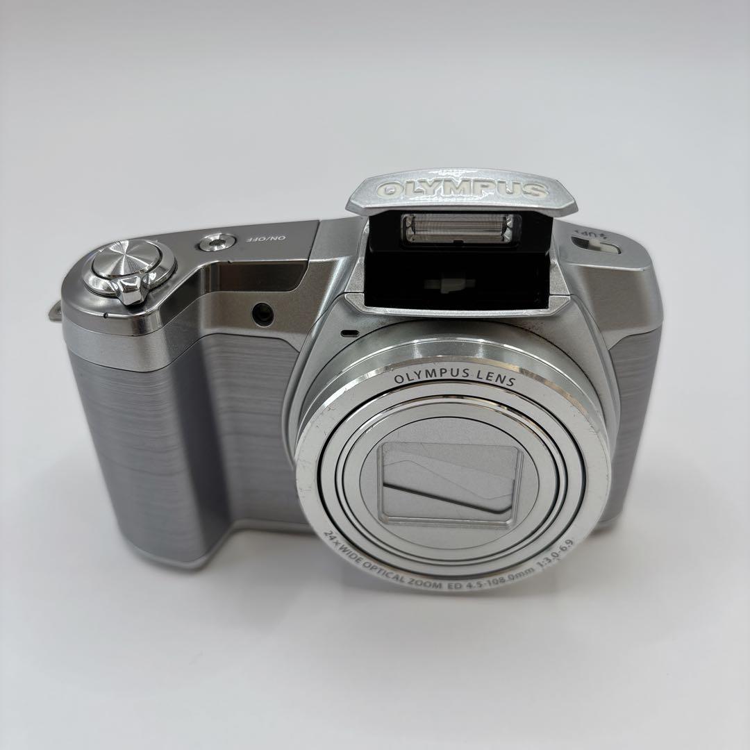 【動作品】OLYMPUS SZ-16 シルバー 光学24倍ズーム 箱付き 完備品