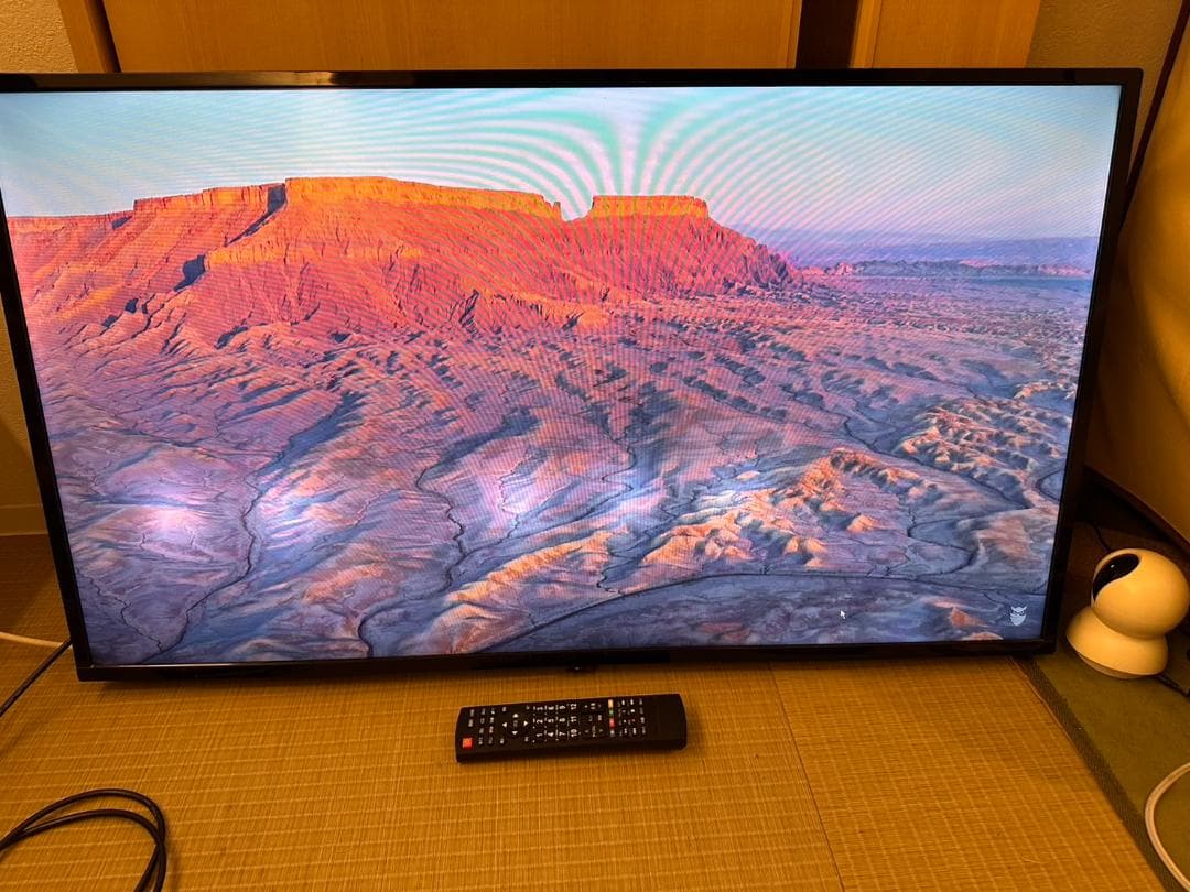 ジョワイユ 2021年製　40型 液晶テレビ SW40TVW 訳ありが視聴可能