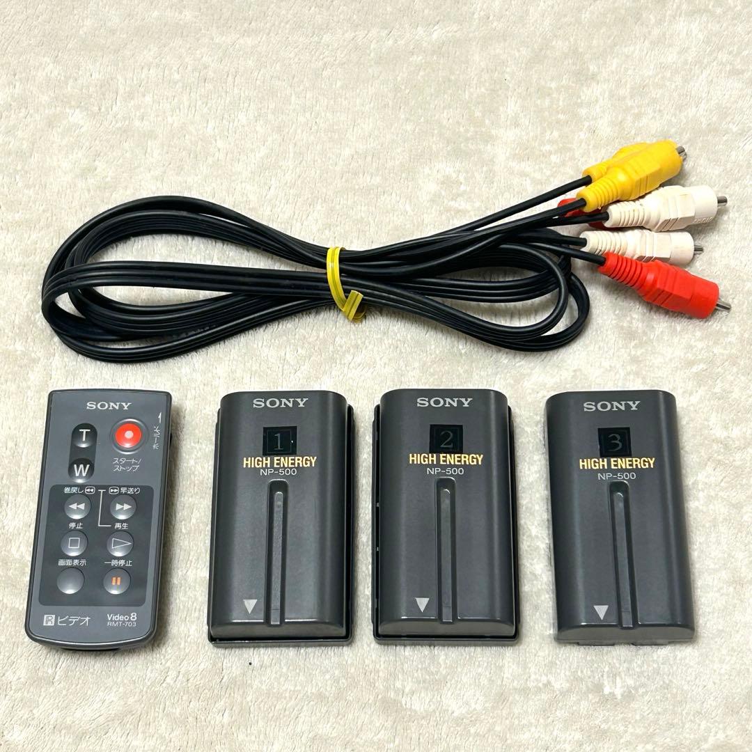 【美品 動作確認済】 ソニー video Hi8 ビデオカメラ CCD-TR2
