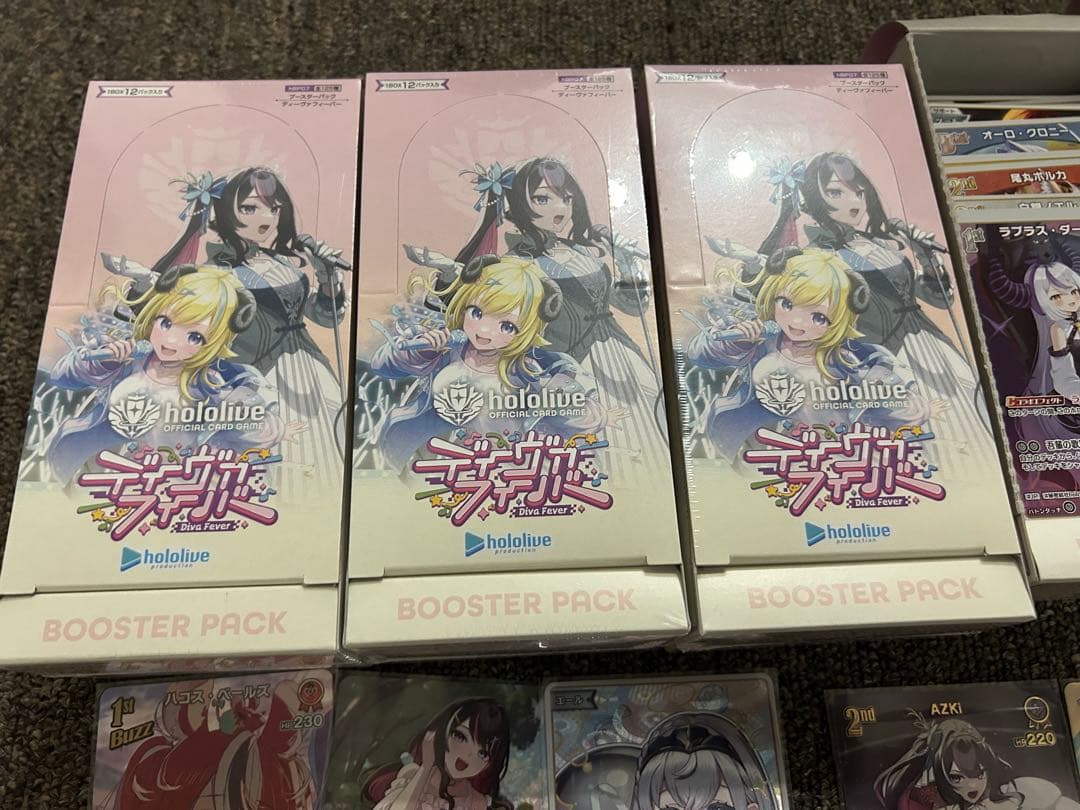 ディーヴァフィーバー シュリンク付き 3BOX + 開封3box分