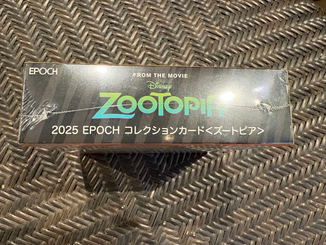 2025 ズートピア　コレクションカード　シュリンク付き