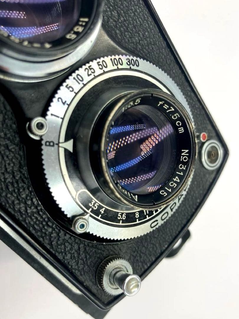 【完動品/返品保証/清掃済】二眼レフカメラAiresflex Model IV