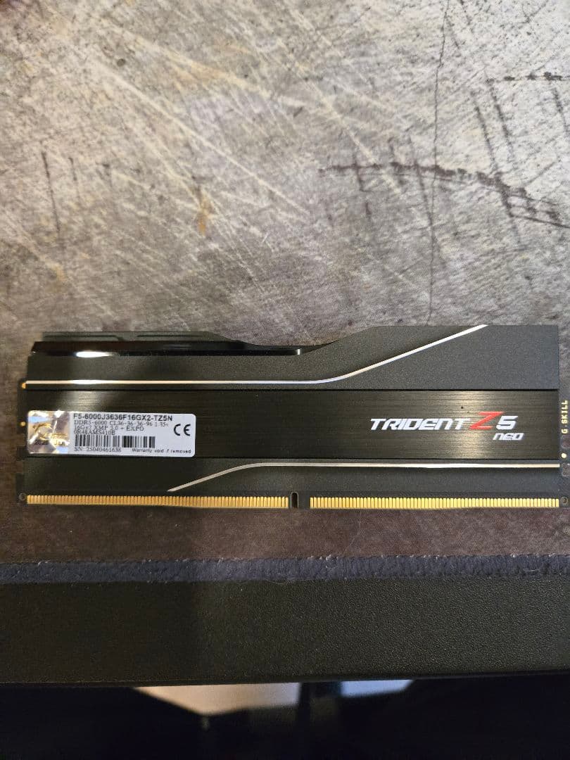 メモリー G.Skill TRIDENT Z5 neo