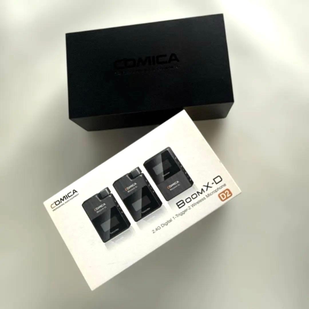 【美品】Comica BoomX-D2 ワイヤレスピンマイク