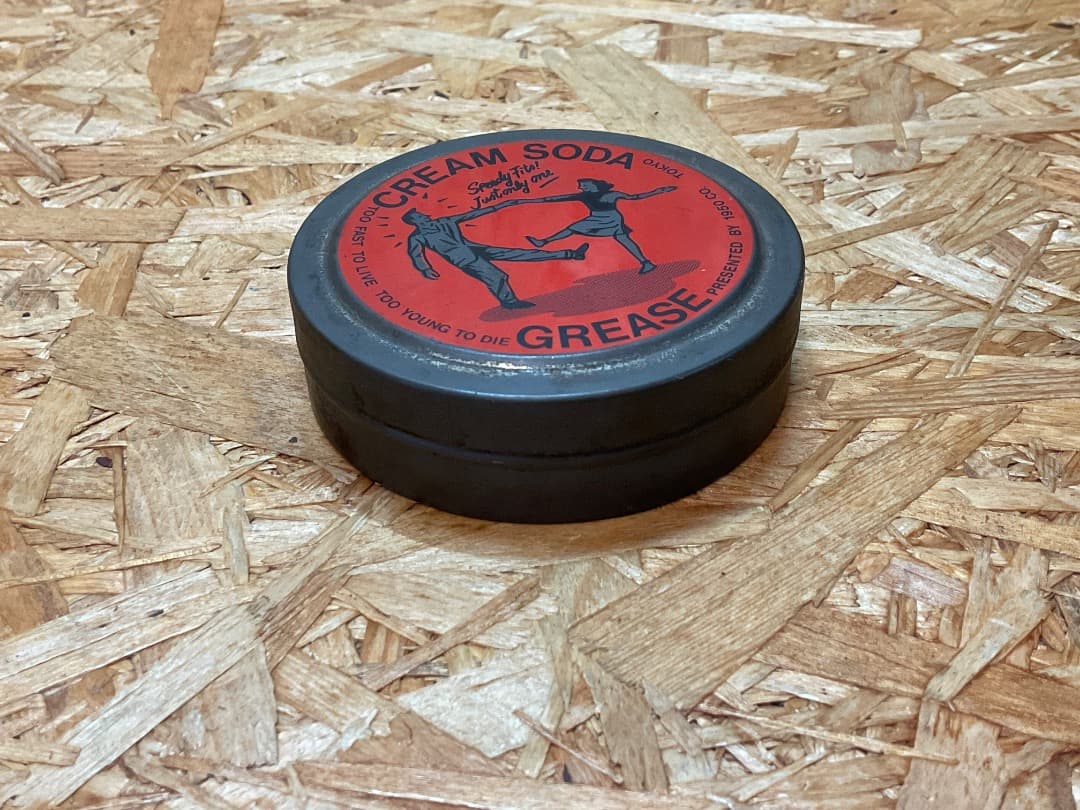 希少 CREAM SODA 当時物 グリース缶 パメード 空き缶