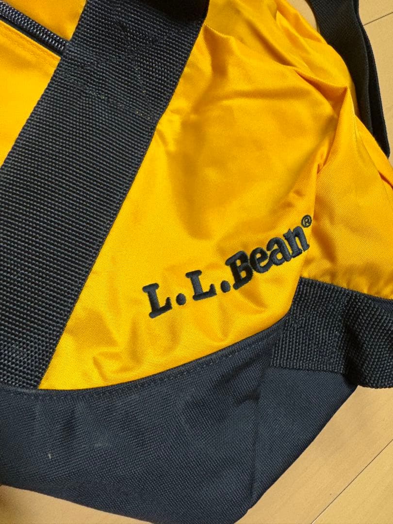 L.L.Bean ボストンバッグ イエロー/ブラック