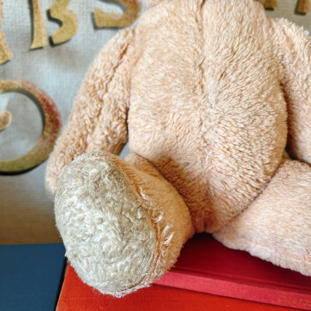 フランス　ふんわり優しい顔のアンティークベア