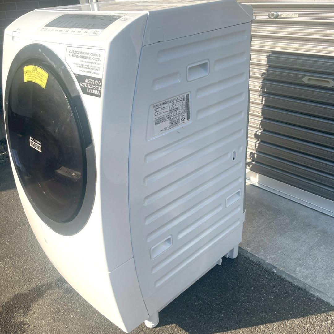 【全国配送無料】日立 ドラム式洗濯乾燥機 BD-SG100FL 2021年製