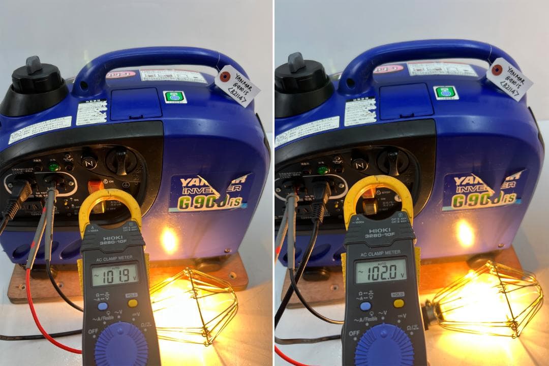YANMAR ヤンマー インバーター発電機 G900IS 動作良好 ♪82114