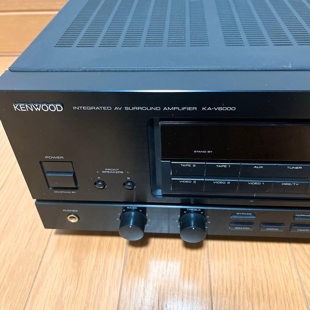 希少 KENWOOD KA-V6000アンプ 動作品 85,000