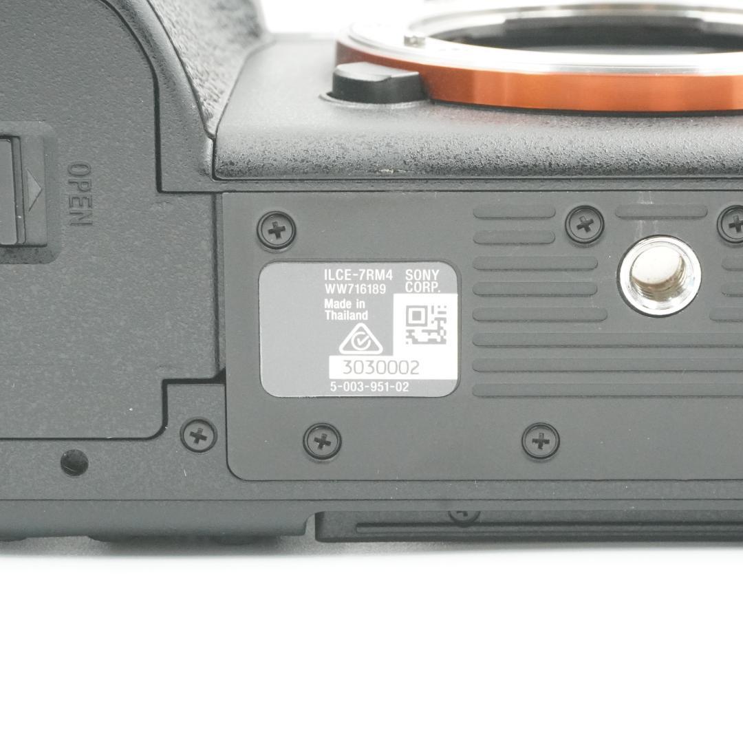 ■極上品■ SONY α7RIV ボディ #..468