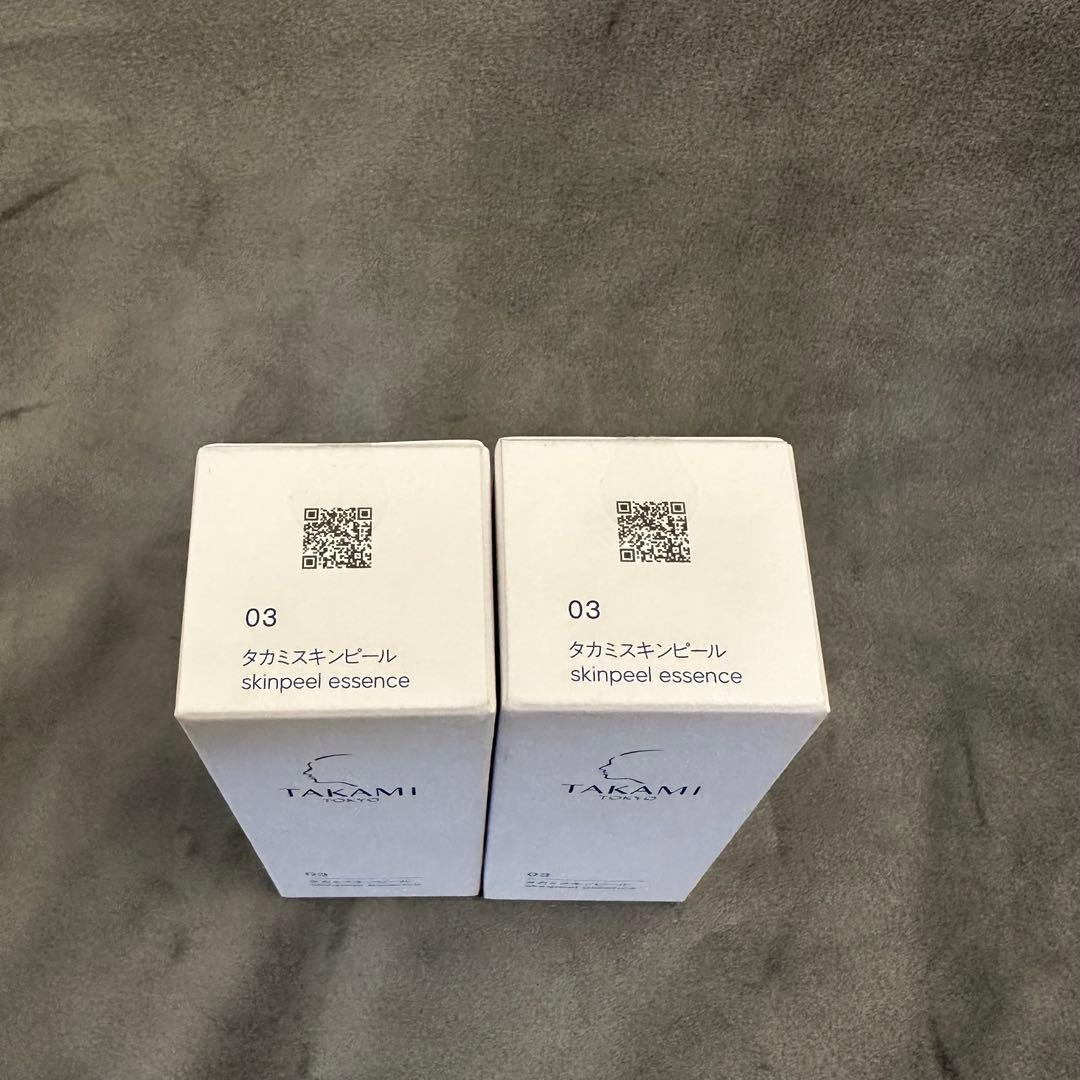 新品TAKAMIタカミスキンピール 30ml(角質ケア化粧液) 二つセットqr