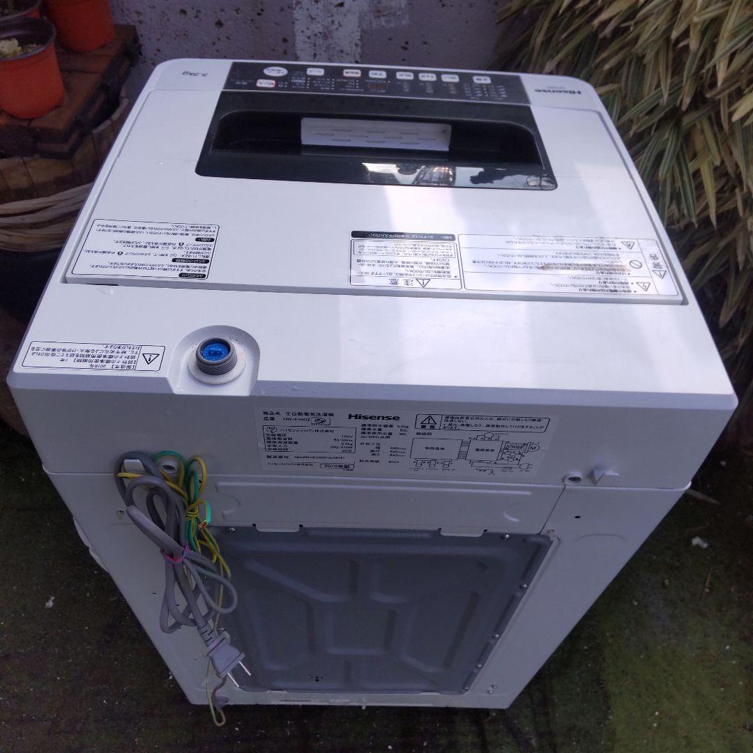 Hisense 洗濯機 2019年製 5.5kg HW-E5502