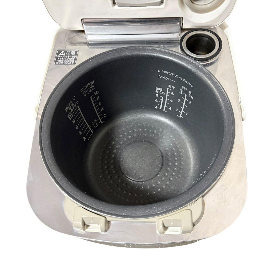 【美品】Panasonic SR-SPX187 炊飯器　ホワイト　動作確認済み