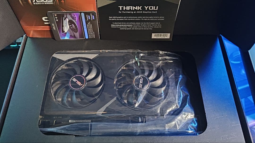 ASUS RTX 3070 DUAL おまけモンハンワイルズsteamコード