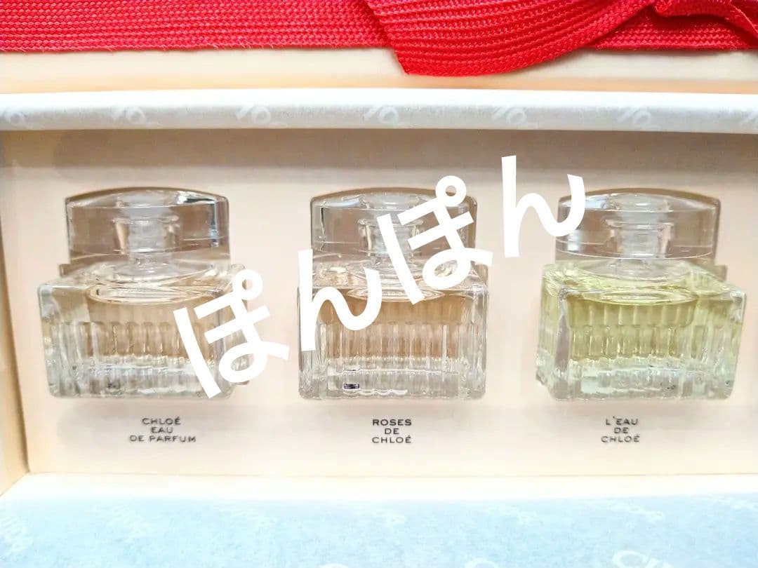 プレゼントに。Chloeミニ香水set 5本set新品未使用クリスマスプレゼント