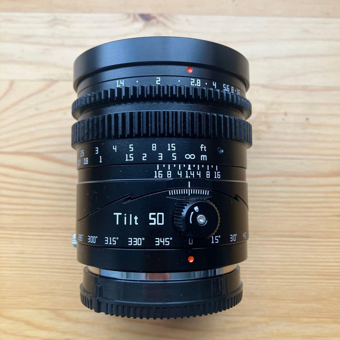 TTartisan Tilt 50 単焦点レンズ