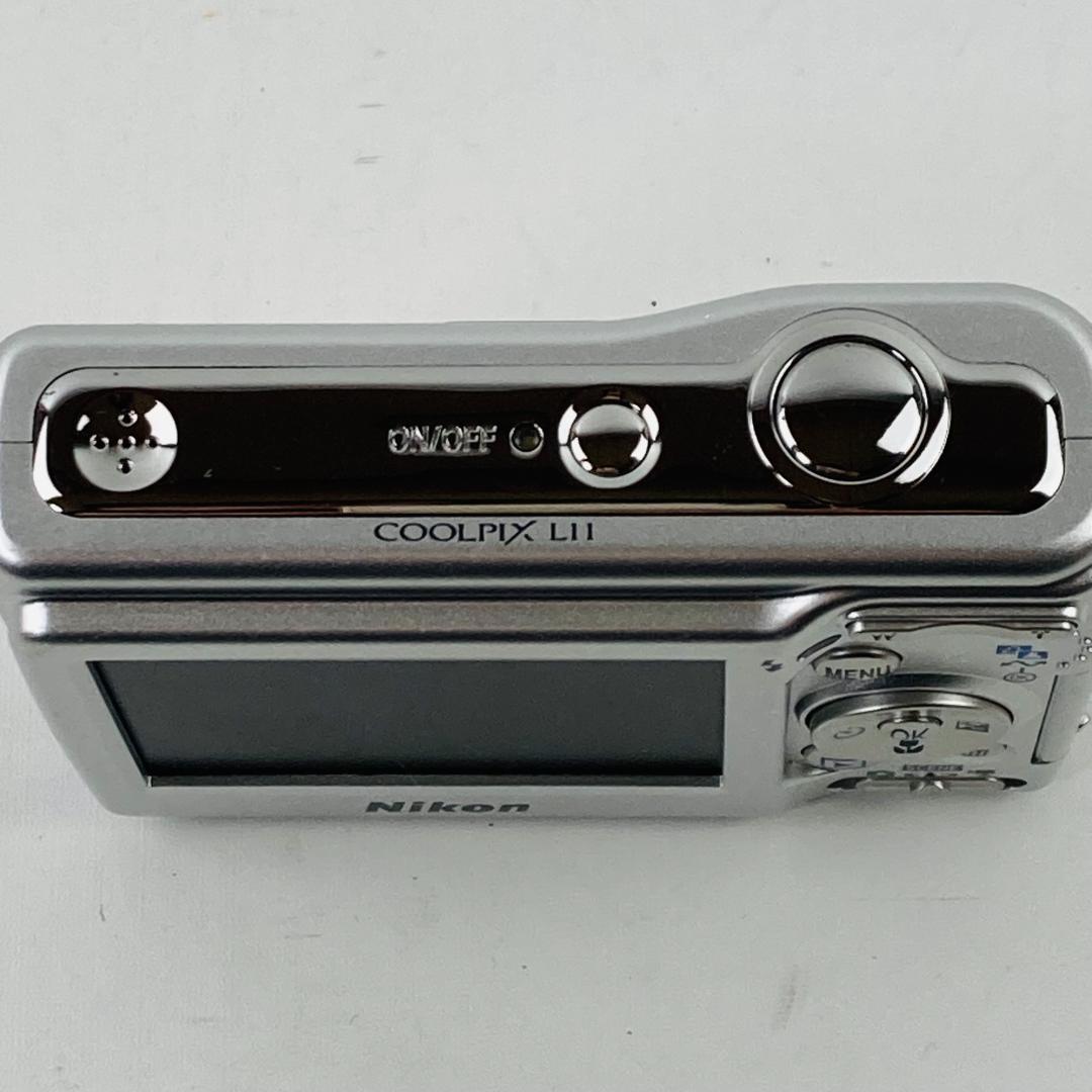 【希少・動作◎】Nikon COOLPIX L11 乾電池対応 オールドコンデジ