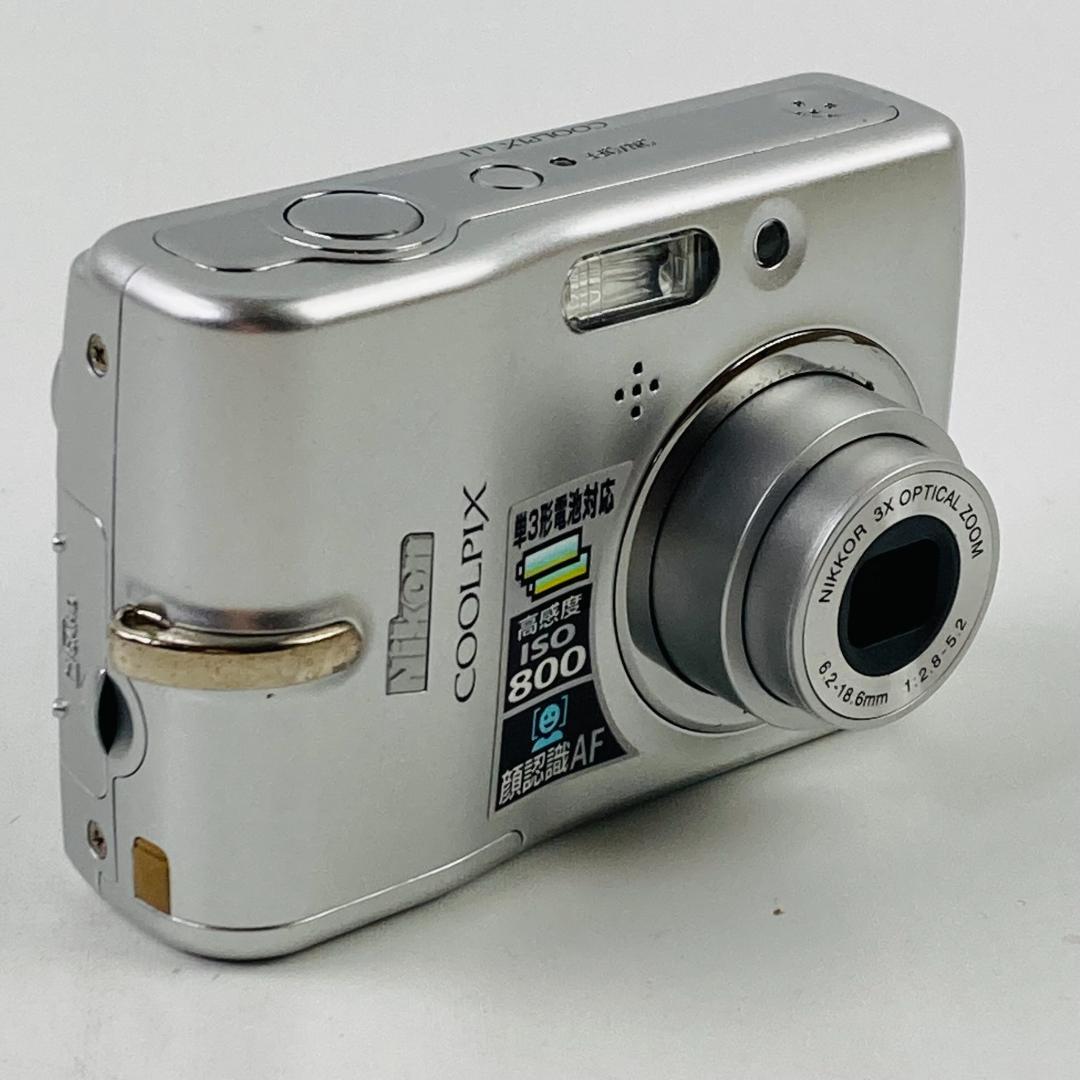【希少・動作◎】Nikon COOLPIX L11 乾電池対応 オールドコンデジ
