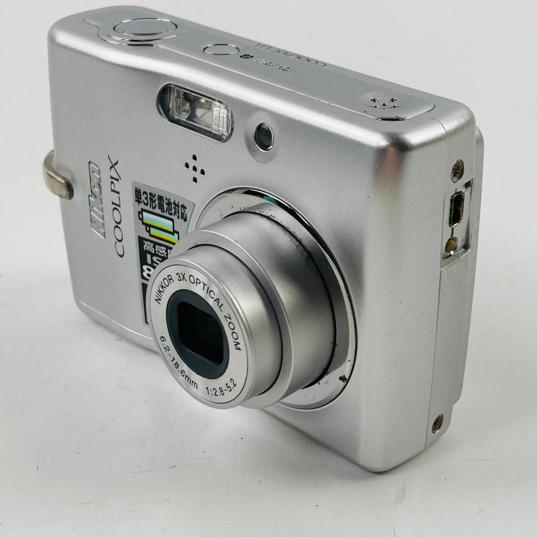 【希少・動作◎】Nikon COOLPIX L11 乾電池対応 オールドコンデジ