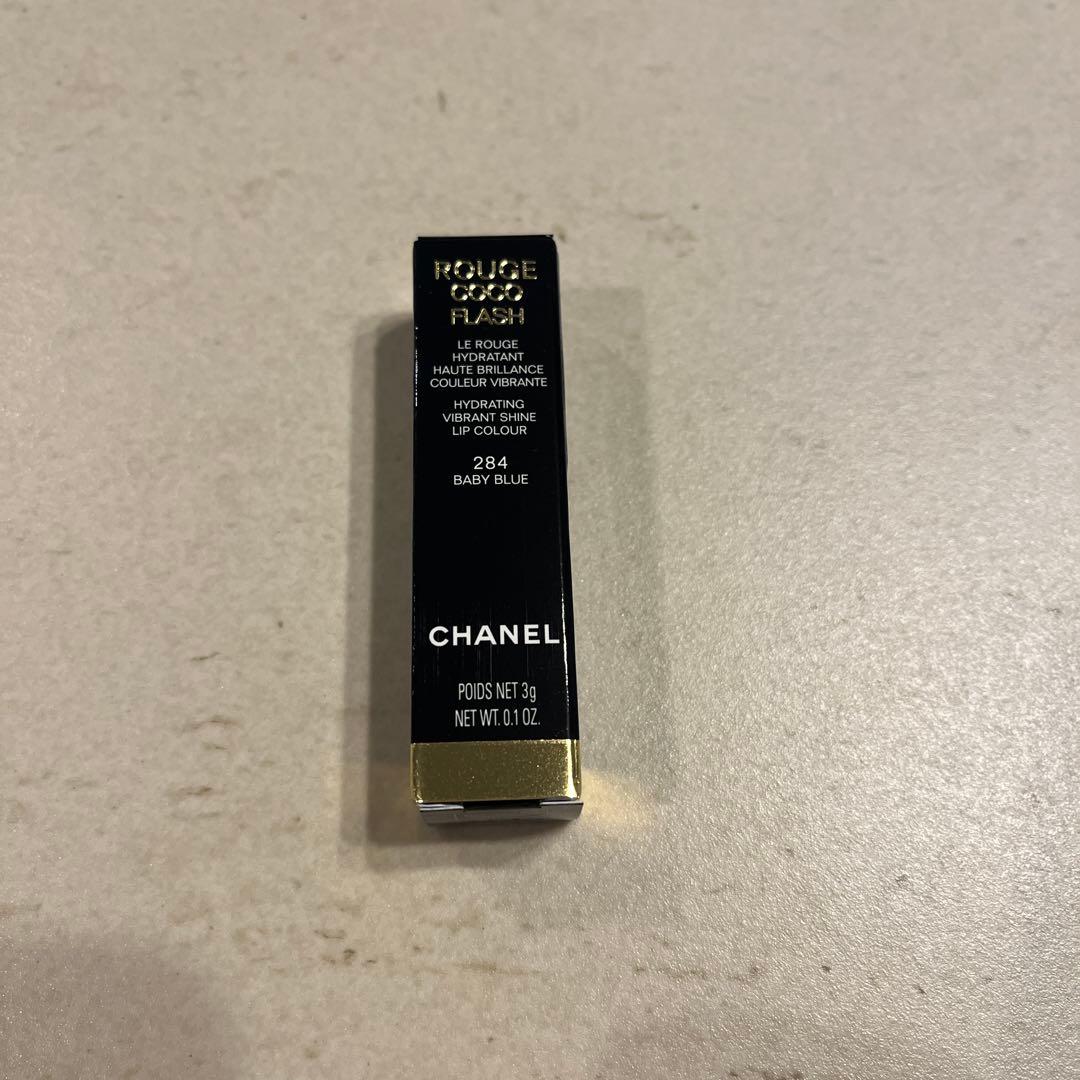 CHANEL ルージュ ココフラッシュ 284 ベイビーブルー　限定