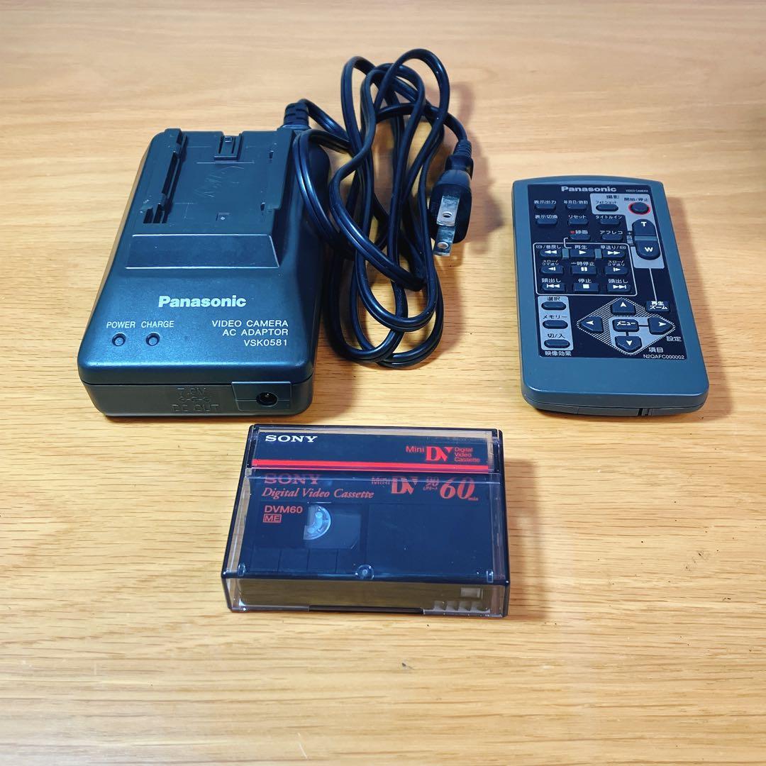 Panasonic NV-DB1 MiniDV ビデオカメラ ジャンク 付属品多