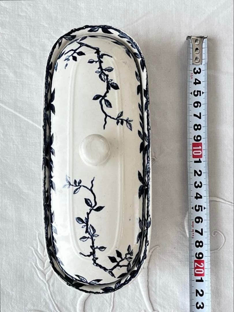 フランス Choisy le Roi窯 OXFORD サボンケース[3680]