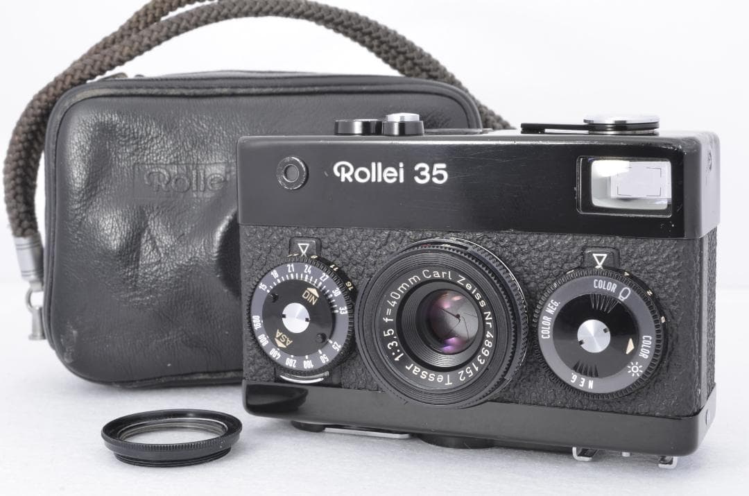 【完動・美品】ローライ Rollei 35 ブラック ドイツ製 300万台