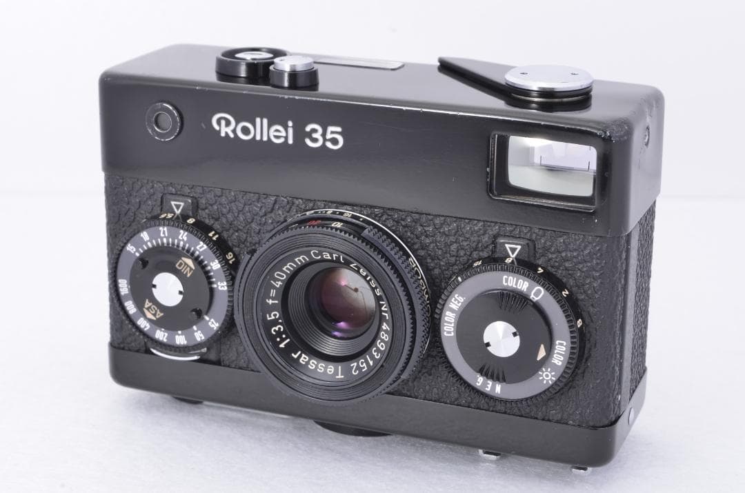 【完動・美品】ローライ Rollei 35 ブラック ドイツ製 300万台