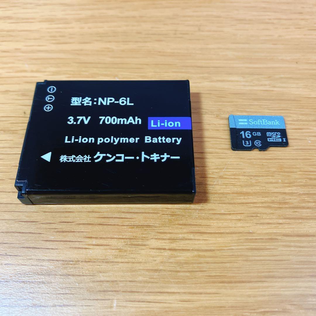 【美品】Kenko KC-AF05 コンパクトデジタルカメラ 16GB付 動確済
