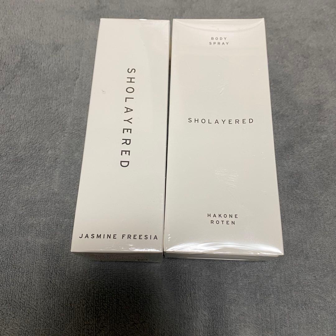 ⭐️新品・未開封 SHOLAYEREDボディスプレー ジャスミンフリージア＋おまけ