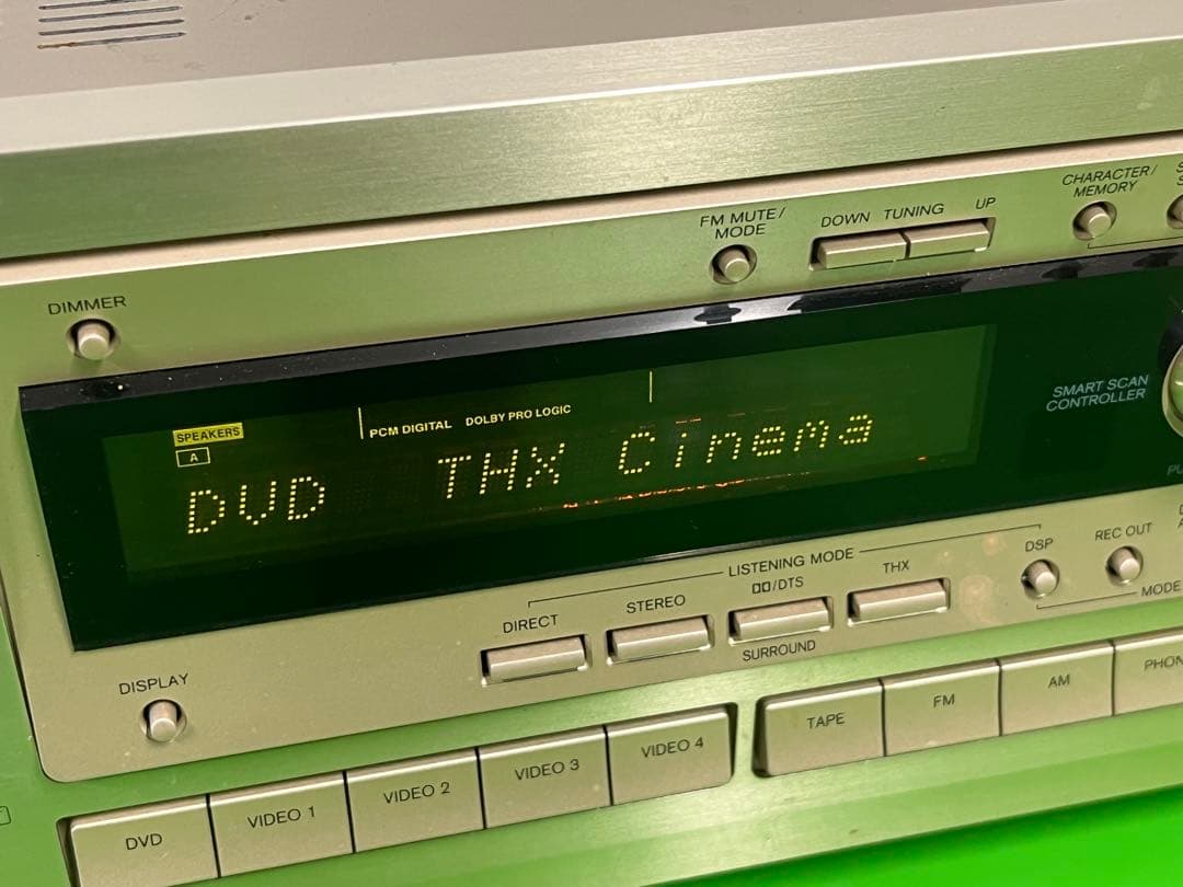 ONKYOオンキョー TX-DS777 オーディオアンプAV 99年ビンテージ