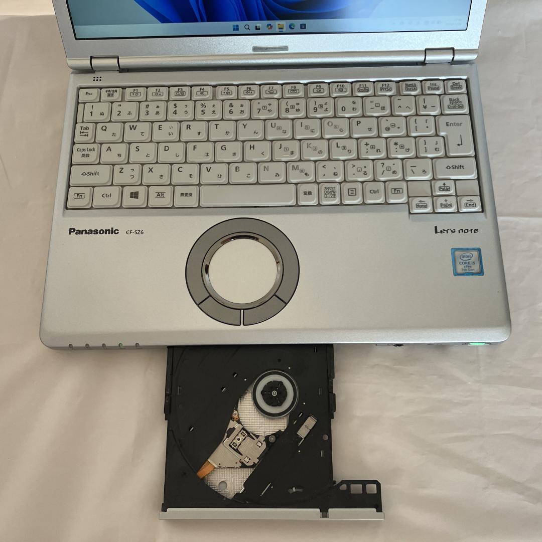 Windowsノート本体 Panasonic Let's note CF-SZ6 i5 8GB/256GB