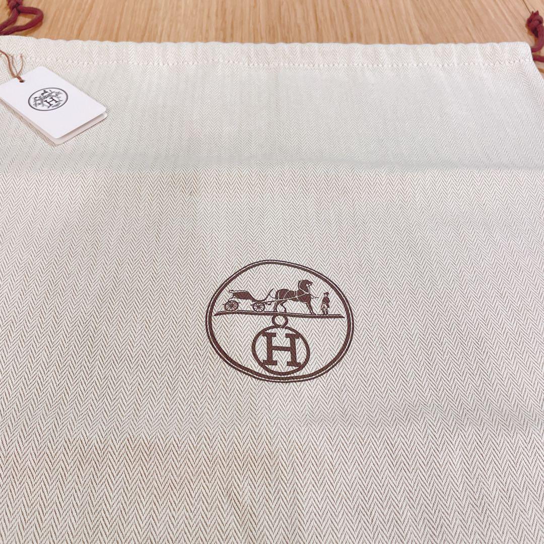 新品 HERMES 保存袋 43cm×37.5cm HERMESタグ付